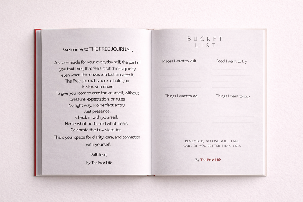 guided wellness journal