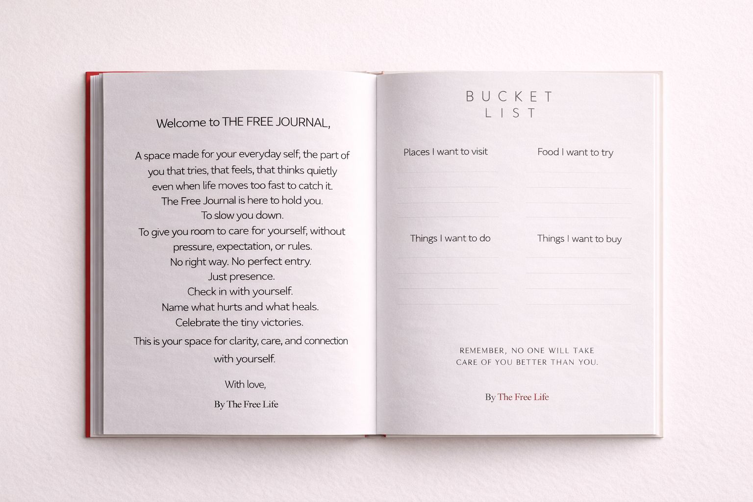 guided wellness journal