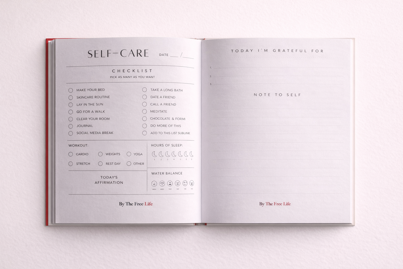 guided wellness journal